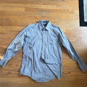 Vintage Burberry’s of London Dress Shirt – Made in USA – Men’s M